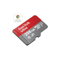 Produktbild för SanDisk Ultra - flash-minneskort - 256 GB - mikroSDXC UHS-I