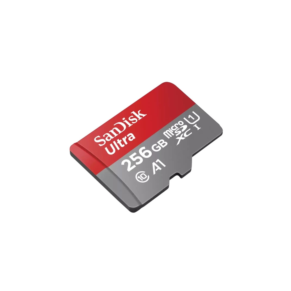 Produktbild för SanDisk Ultra - flash-minneskort - 256 GB - mikroSDXC UHS-I