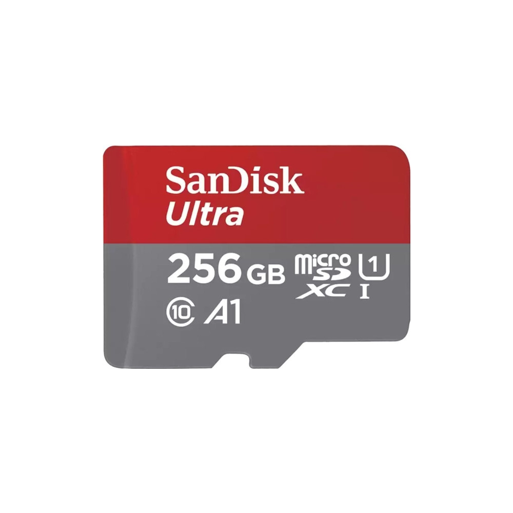 Produktbild för SanDisk Ultra - flash-minneskort - 256 GB - mikroSDXC UHS-I