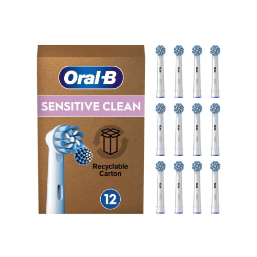 Braun Oral-B Sensitive Clean , 12 styck, Vit, 3 månad (er), Extra...