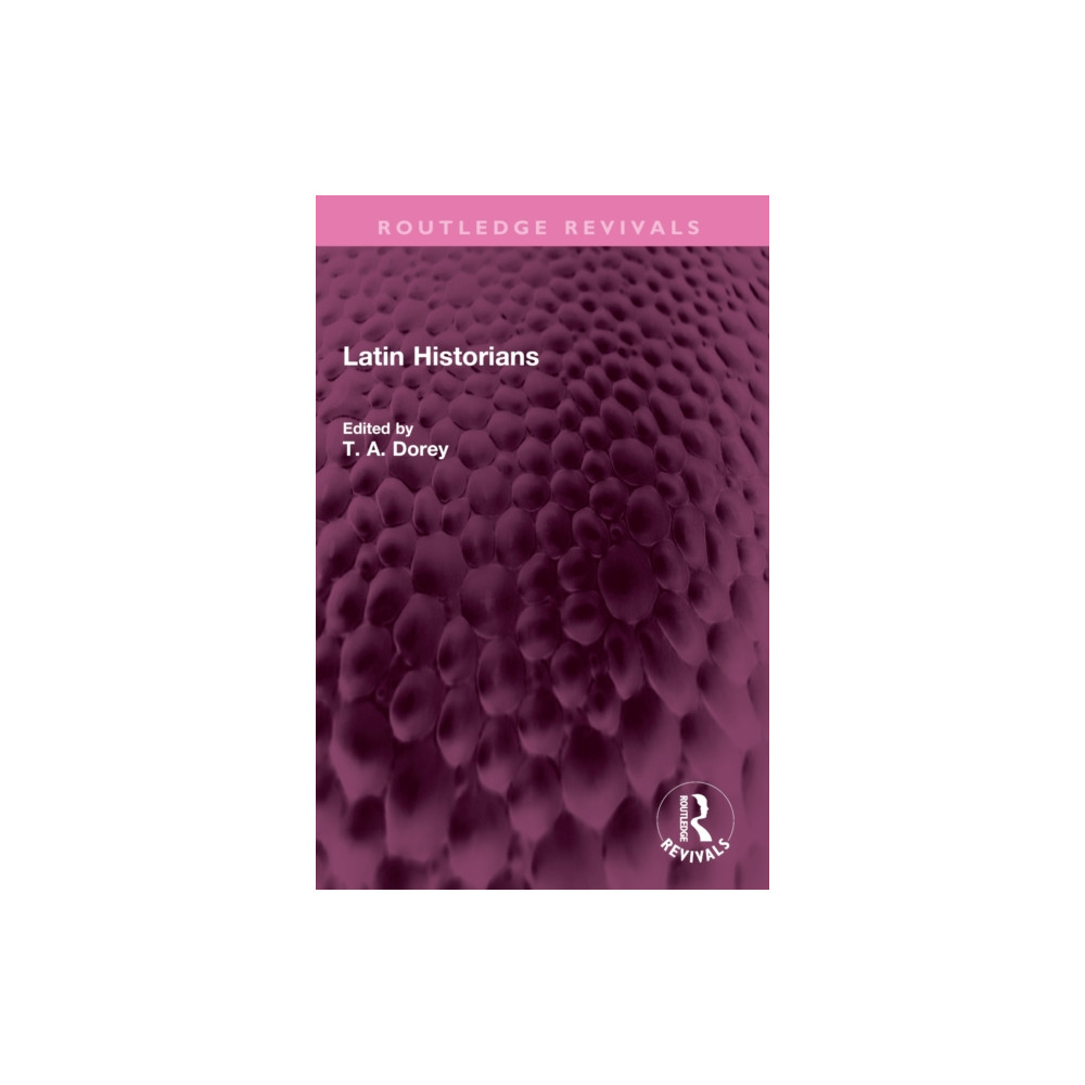 Produktbild för Latin Historians (häftad, eng)