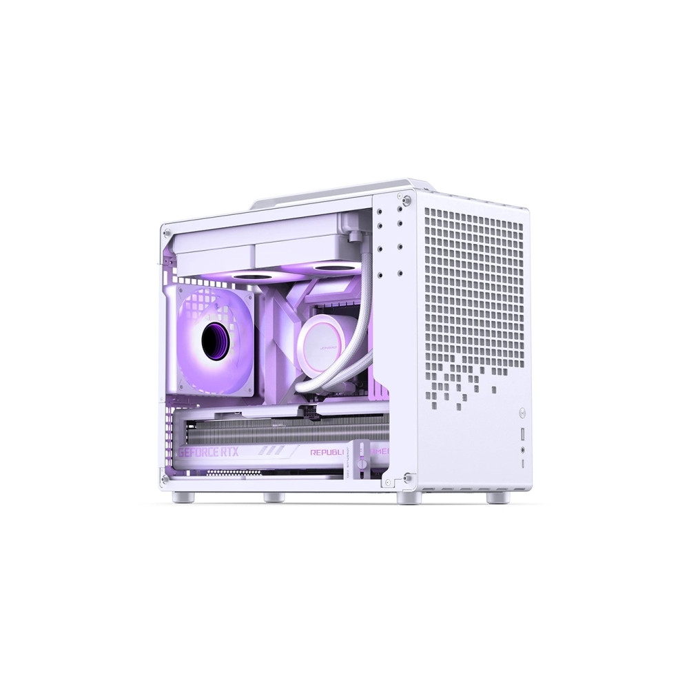 Produktbild för Jonsbo Z20 MESH, Mini Tower, PC, Vit, micro ATX, Mini-ATX, S...