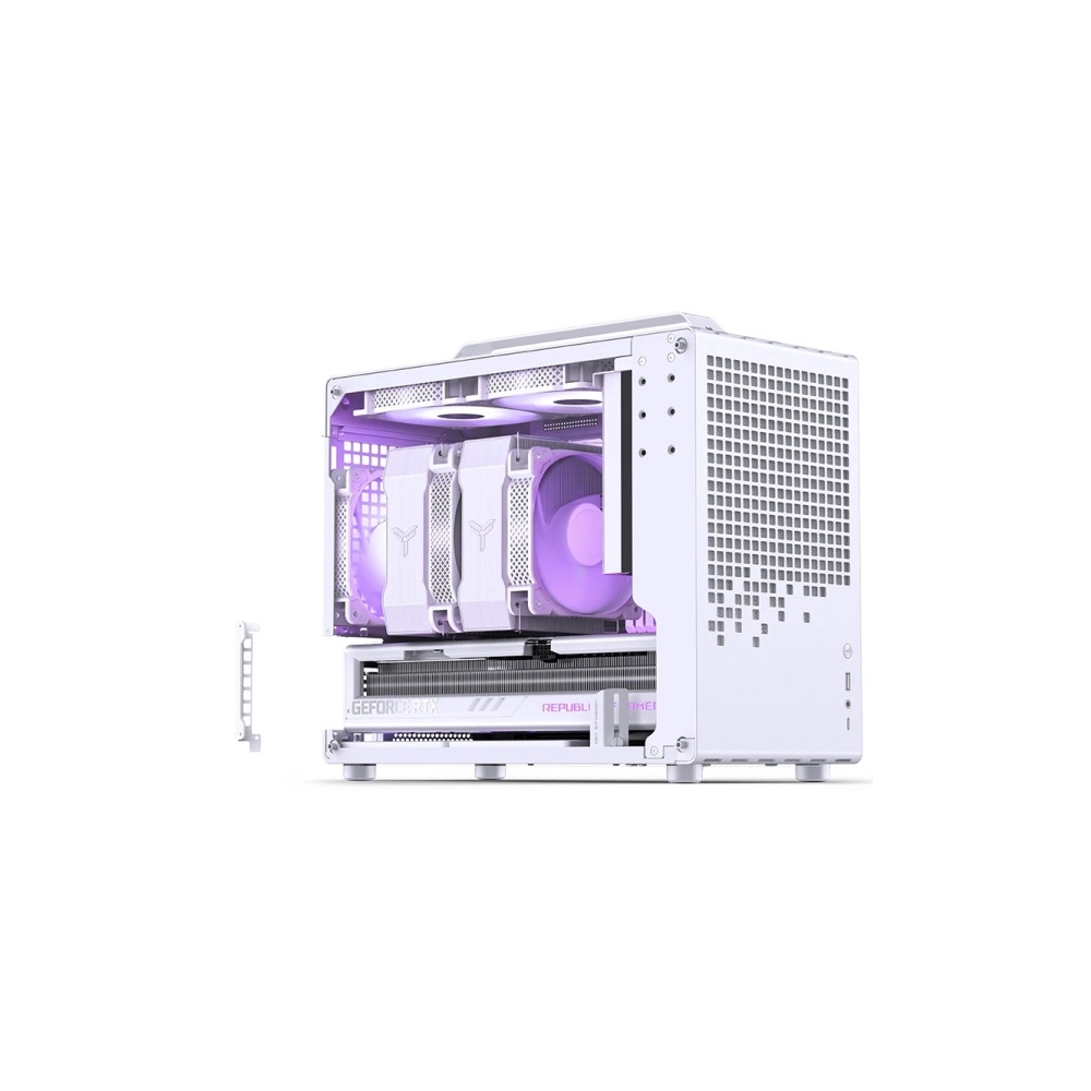 Produktbild för Jonsbo Z20 MESH, Mini Tower, PC, Vit, micro ATX, Mini-ATX, S...
