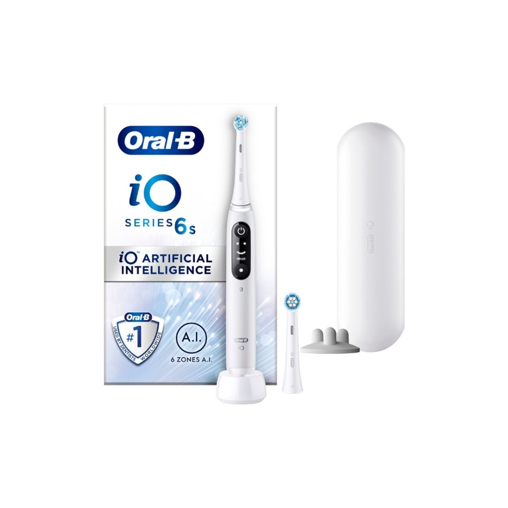 Produktbild för Oral-B iO 6, Vuxen, Vibrerande tandborste, Daglig vård, Djup...