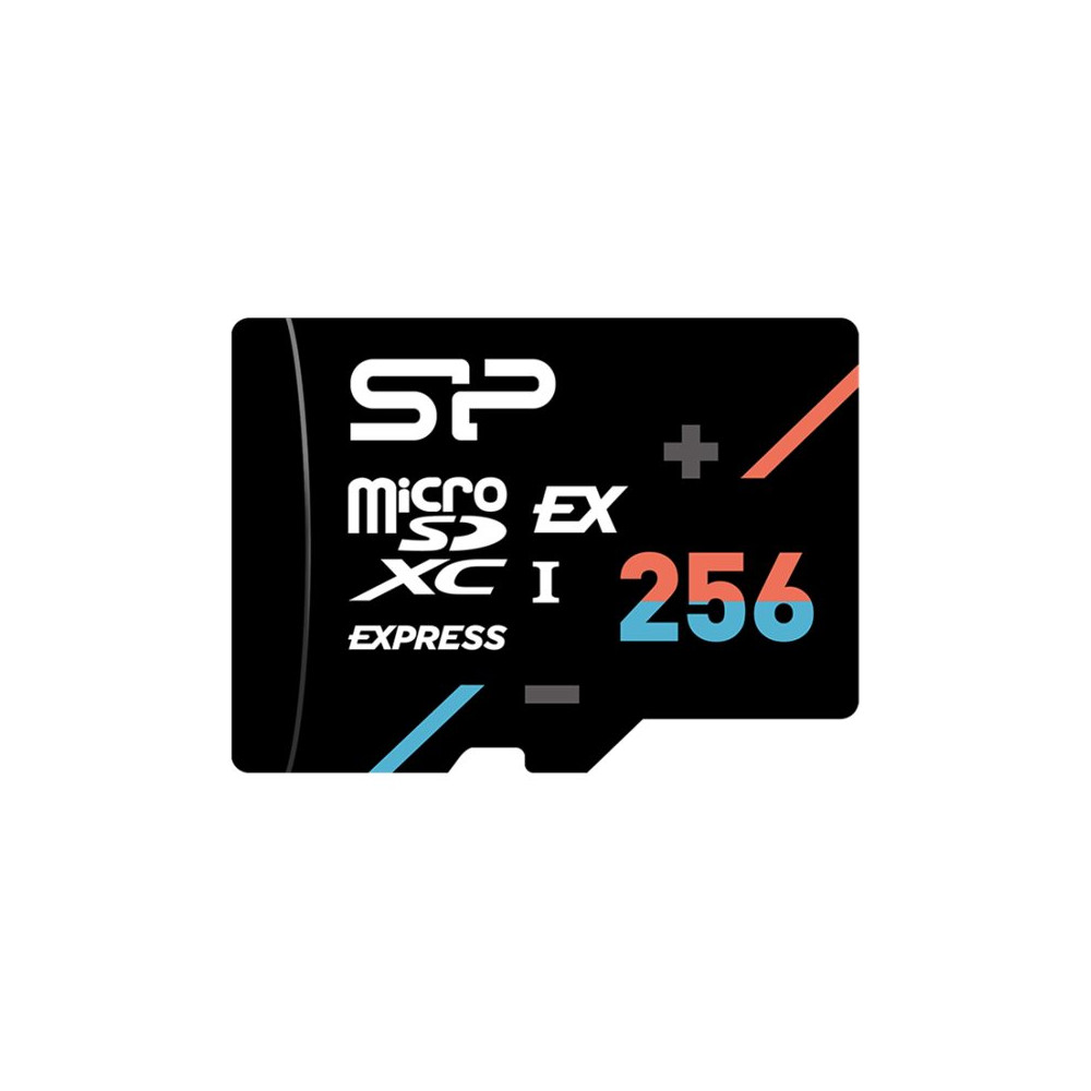 Produktbild för SILICON POWER Hypera - flash-minneskort - 256 GB - microSD PCI Express Gen 3x1 UHS-I