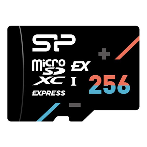 Silicon Power SILICON POWER Hypera - flash-minneskort - 256 GB - microSD PCI Express Gen 3x1 UHS-I