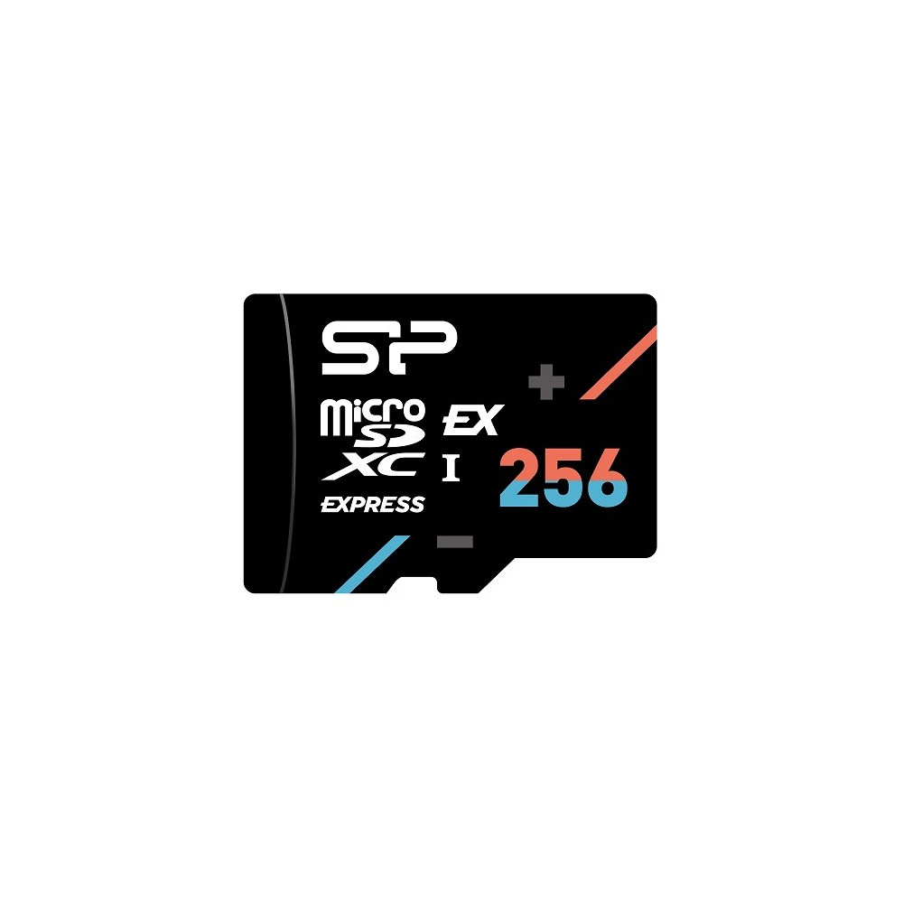 Produktbild för SILICON POWER Hypera - flash-minneskort - 256 GB - microSD PCI Express Gen 3x1 UHS-I