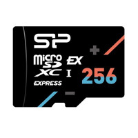 Produktbild för SILICON POWER Hypera - flash-minneskort - 256 GB - microSD PCI Express Gen 3x1 UHS-I