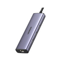 Produktbild för Ugreen - hubb - 6-i-1 USB C, 4K - 6 portar