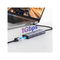 Produktbild för Ugreen - hubb - 6-i-1 USB C, 4K - 6 portar