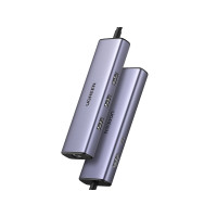 Produktbild för Ugreen - hubb - 6-i-1 USB C, 4K - 6 portar