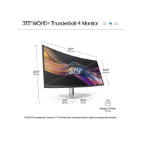 Produktbild för HP 738pu - Series 7 Pro - LED-skärm - böjd - 38" - HDR