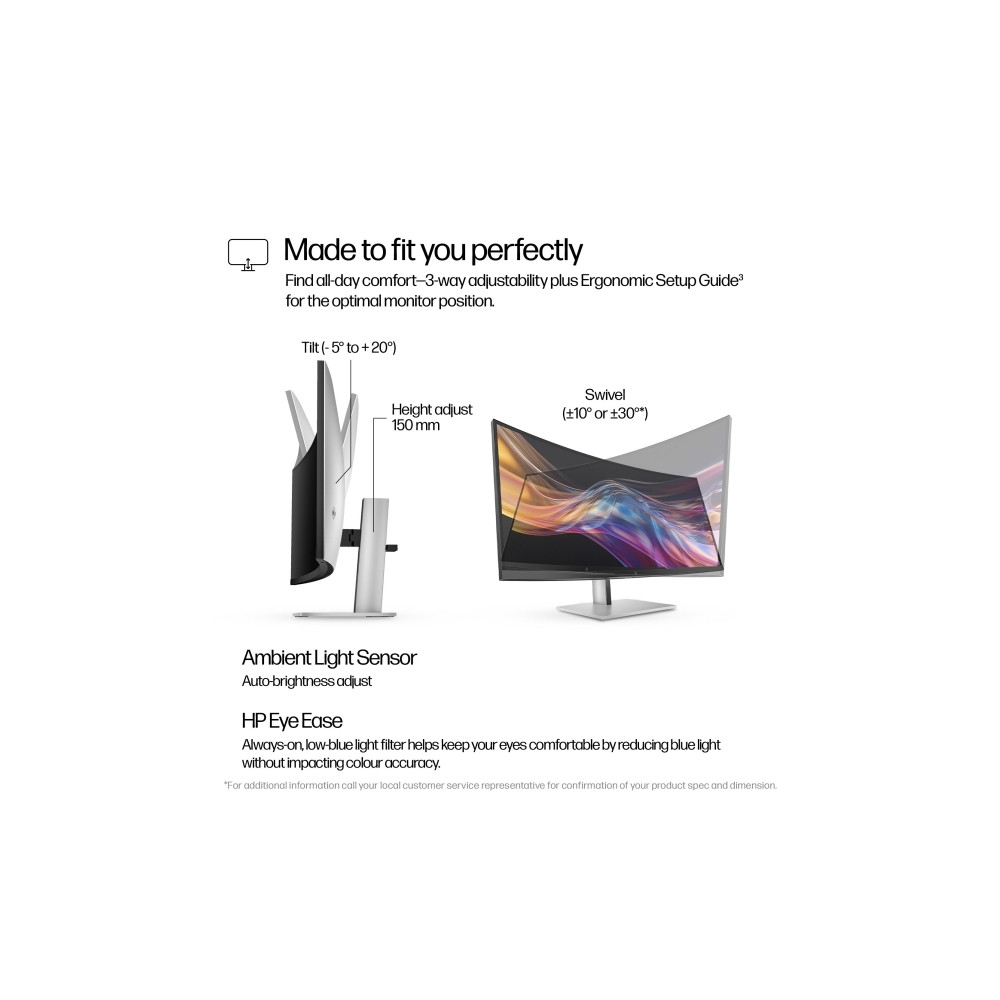 Produktbild för HP 738pu - Series 7 Pro - LED-skärm - böjd - 38" - HDR