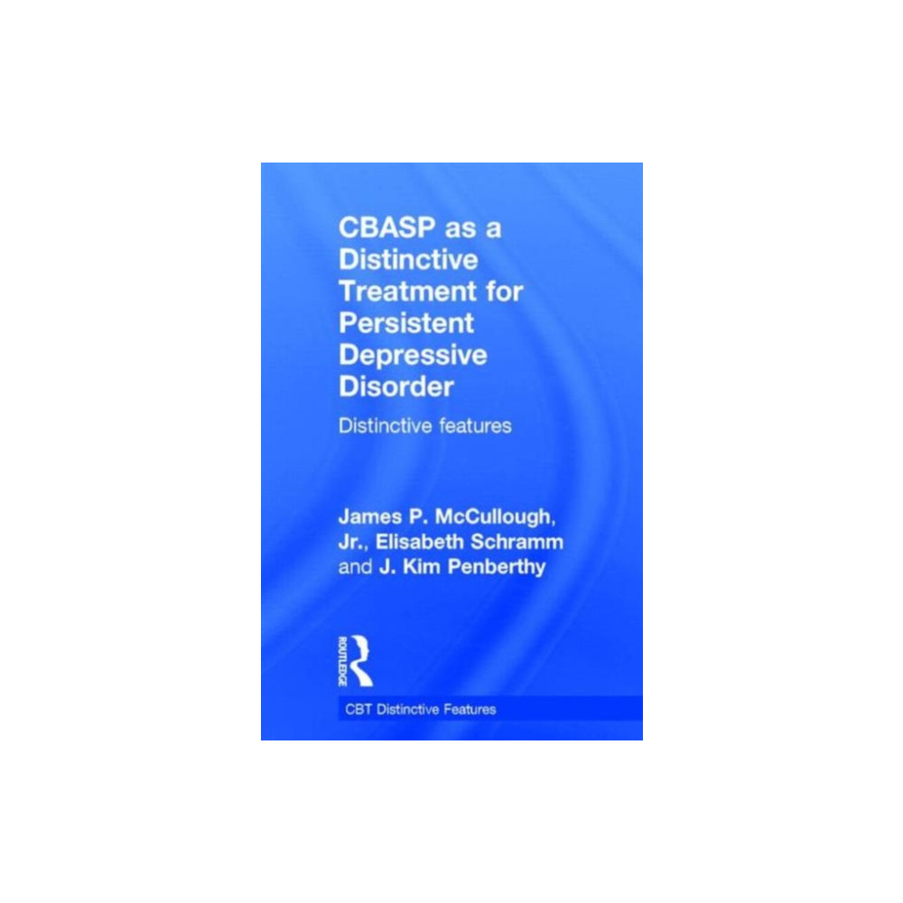 Produktbild för CBASP as a Distinctive Treatment for Persistent Depressive Disorder (inbunden, eng)