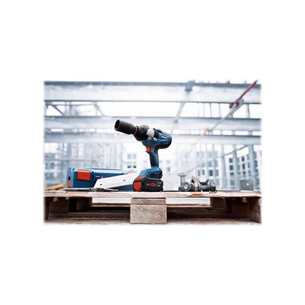 Produktbild för Bosch GDS 18V-1050 H Professional - mutterdragare - sladdlös - 3 hastigheter - 2 batterier