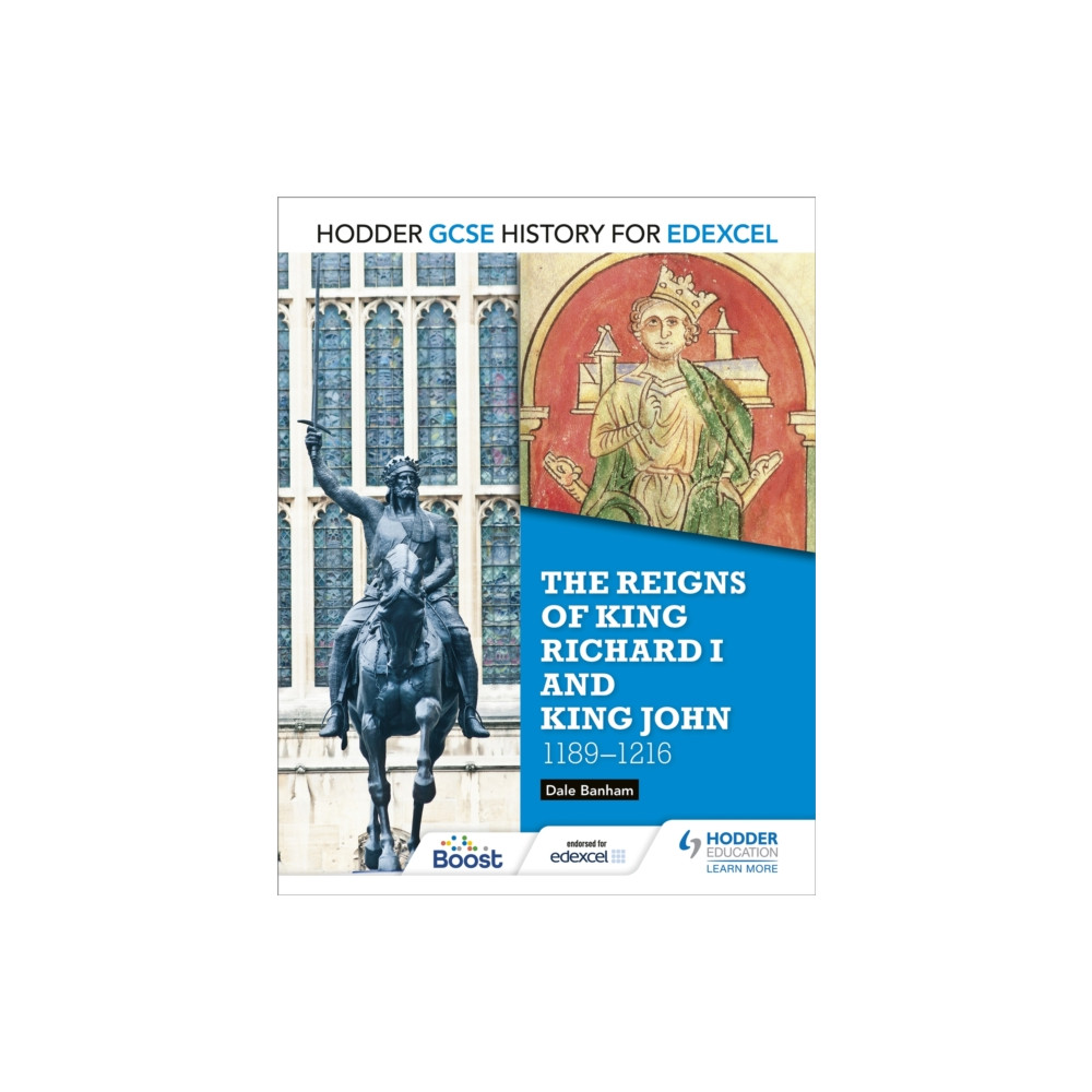 Produktbild för Hodder GCSE History for Edexcel: The reigns of King Richard I and King John, 1189-1216 (häftad, eng)