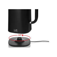 Produktbild för Fritel WK 2595, 1,7 l, 1500 W, Svart, Krom, Plast, Rostfritt...