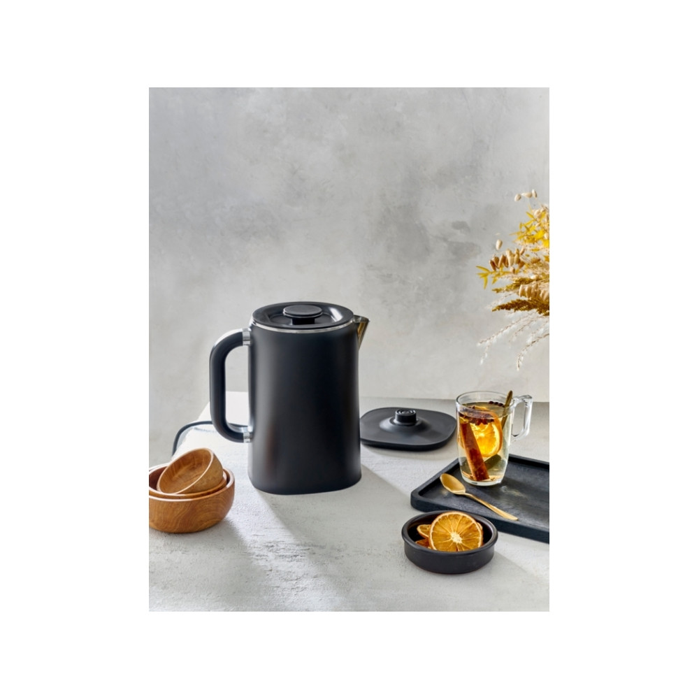 Produktbild för Fritel WK 2595, 1,7 l, 1500 W, Svart, Krom, Plast, Rostfritt...