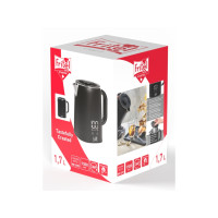 Produktbild för Fritel WK 2595, 1,7 l, 1500 W, Svart, Krom, Plast, Rostfritt...