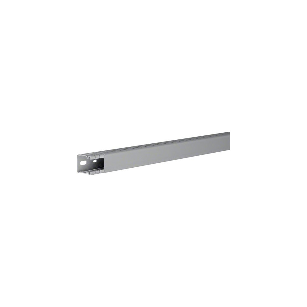 Produktbild för Hager BA63002507030B, Kabelränna, Grå, PVC, V0, 31 mm, 2000...