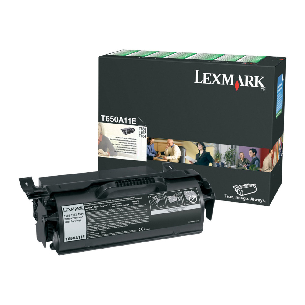 Produktbild för Lexmark - svart - original - tonerkassett - LCCP, LRP