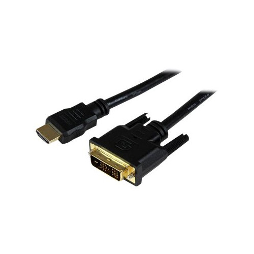 StarTech.com StarTech.com 1,5 m HDMI till DVI-D-kabel – M/M - adapterkabel - HDMI / DVI - 1.5 m
