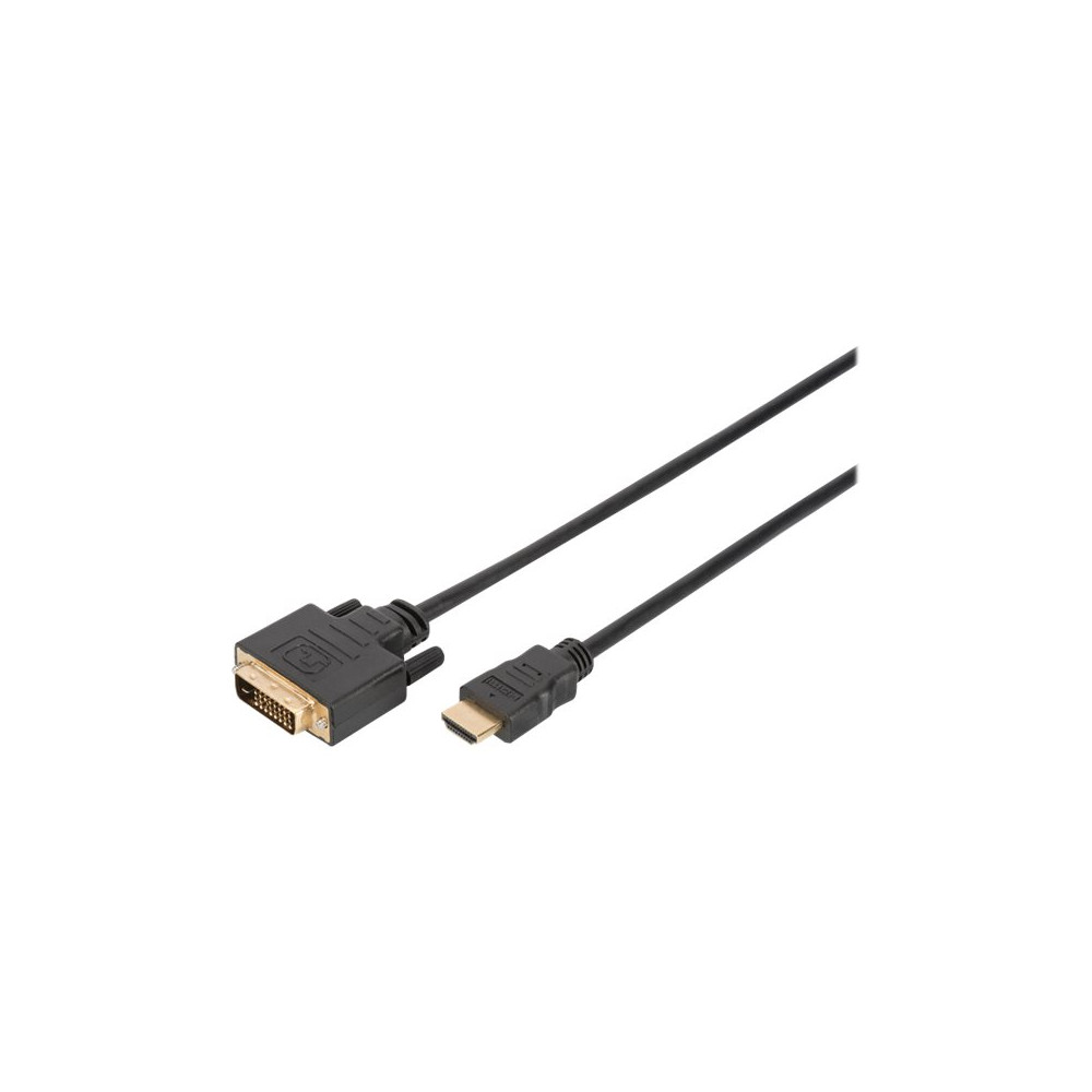 Produktbild för DIGITUS adapterkabel - HDMI / DVI - 2 m