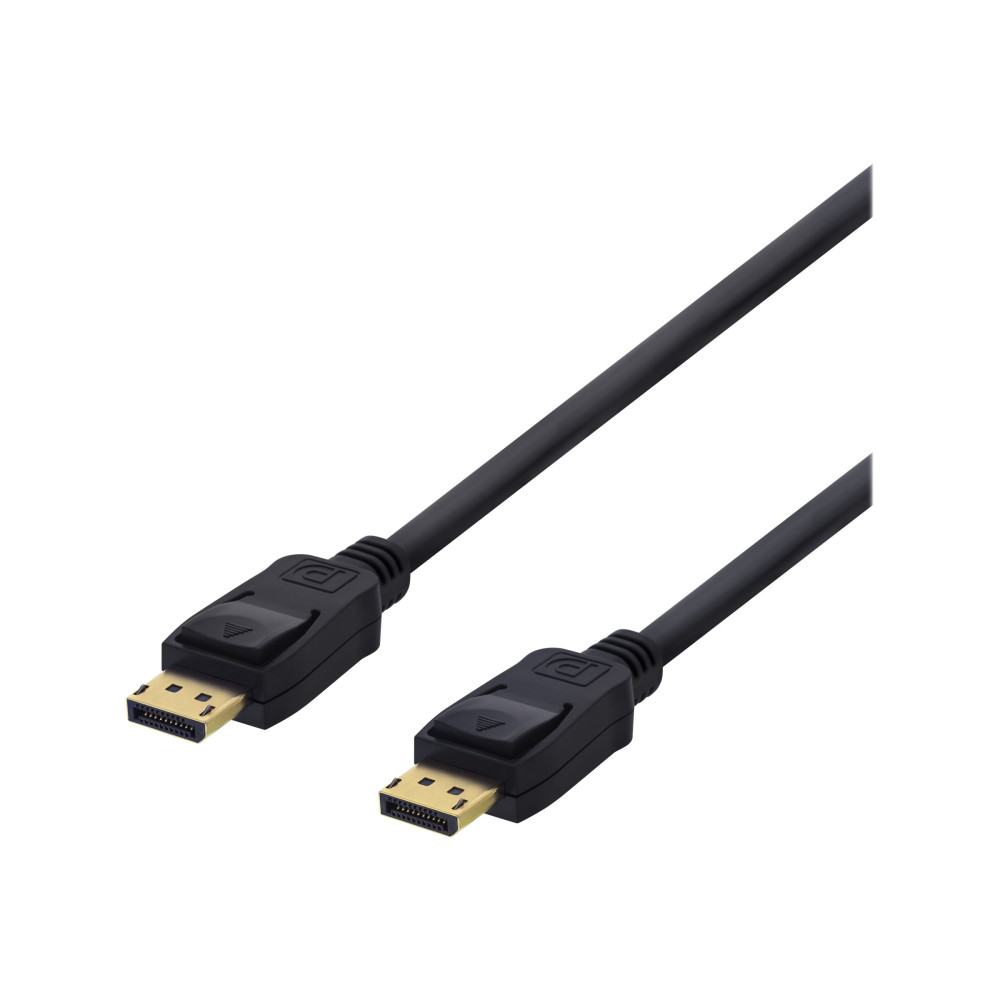 Produktbild för DELTACO DP-1020D - DisplayPort-kabel - DisplayPort till DisplayPort - 2 m