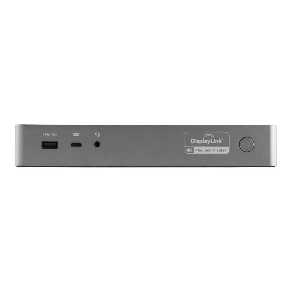 Produktbild för StarTech.com Universell dockningsstation för bärbara datorer med två 4K-bildskärmar - USB-C/USB 3.0 - 100W PD - dockningsstation - USB-C - 2 x HDMI, 2 x DP - 1GbE