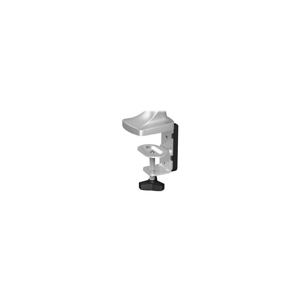 Produktbild för ICY BOX IB-MS504-T monteringssats - justerbar arm - för 2 monitorer - svart, silver