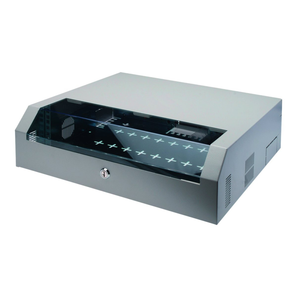Produktbild för Digitus SoHo Slim Line DN-19 04U-PB - skåp - 5U