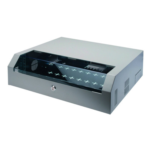 Digitus Digitus SoHo Slim Line DN-19 04U-PB - skåp - 5U