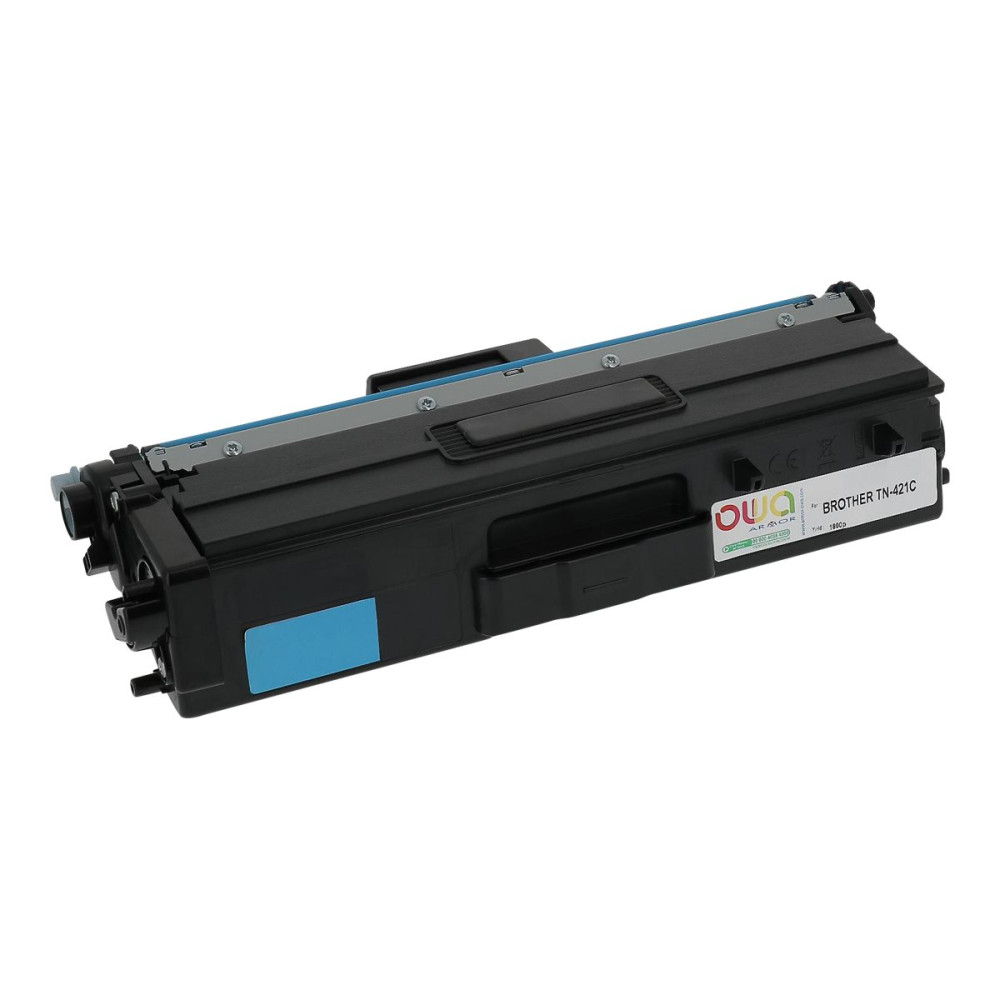 Produktbild för OWA K18058OW - cyan - kompatibel - tonerkassett (alternativ för: Brother TN421C)