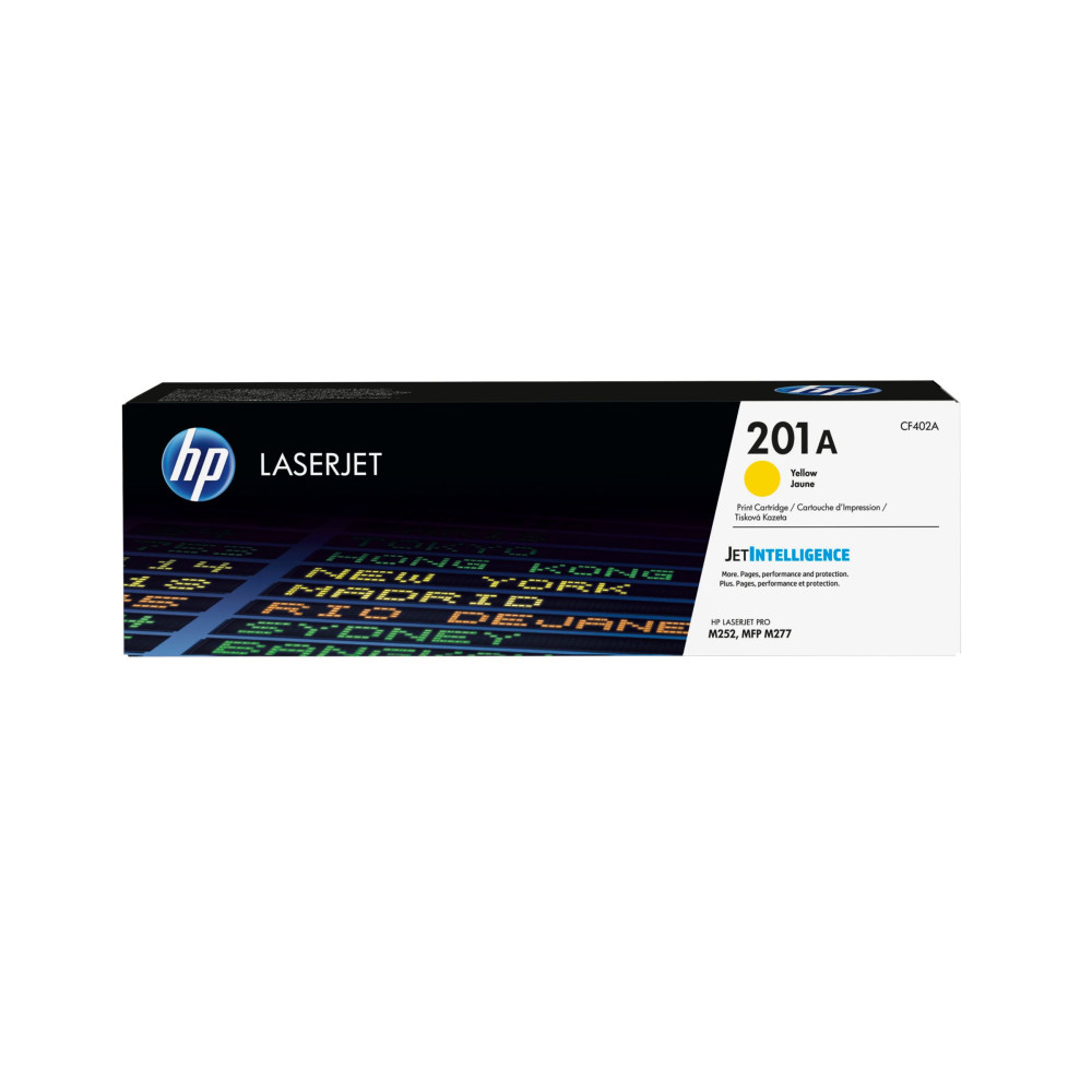 Produktbild för HP 201A - gul - original - LaserJet - tonerkassett (CF402A)