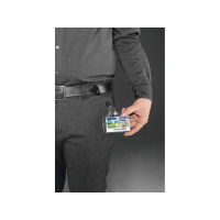 Produktbild för Durable 834901, Passerkortsvinda, Svart, 1 styck, Plast, 35...