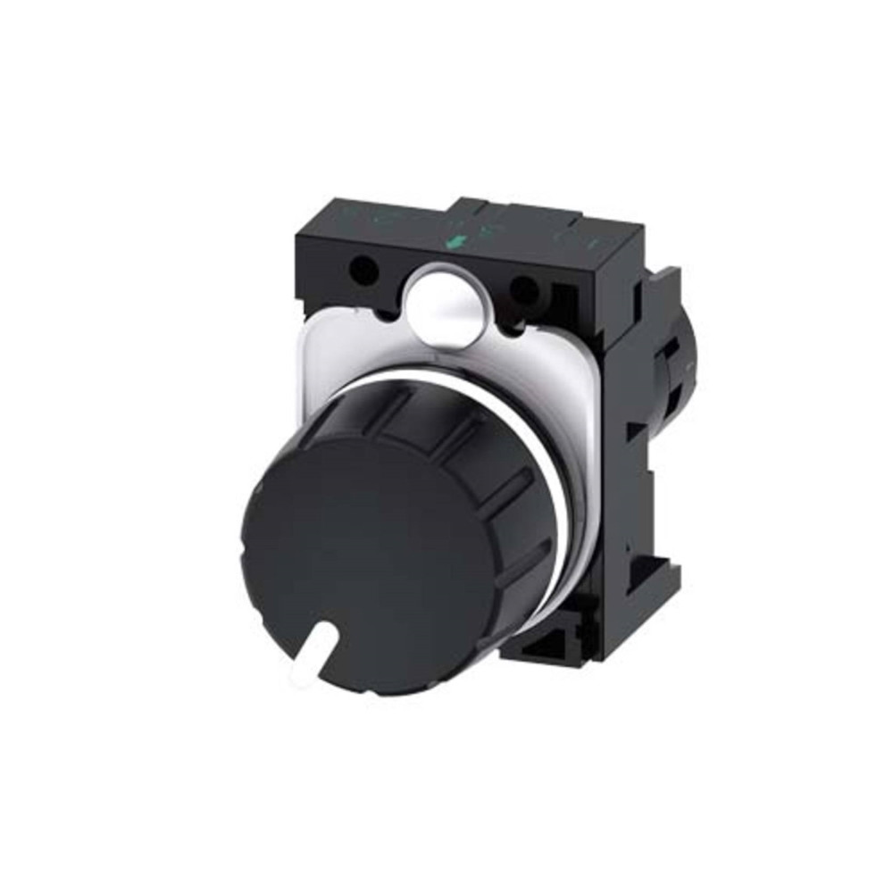 Produktbild för Siemens 3SU12002PW101AA0 3SU1200-2PW10-1AA0 vridpotentiomete...