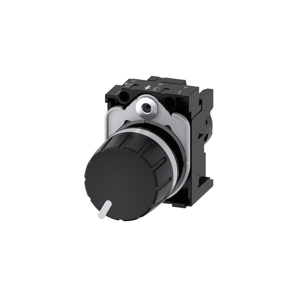 Produktbild för Siemens 3SU12002PW101AA0 3SU1200-2PW10-1AA0 vridpotentiomete...