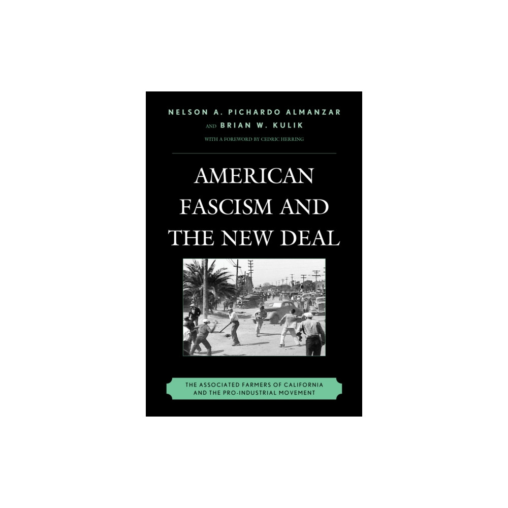 Produktbild för American Fascism and the New Deal (häftad, eng)