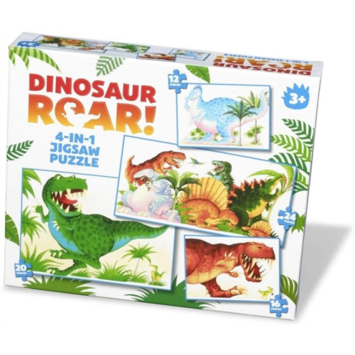 Paul Lamond Games DINOSAUR ROAR 4:1 PUZZLE (häftad, eng)