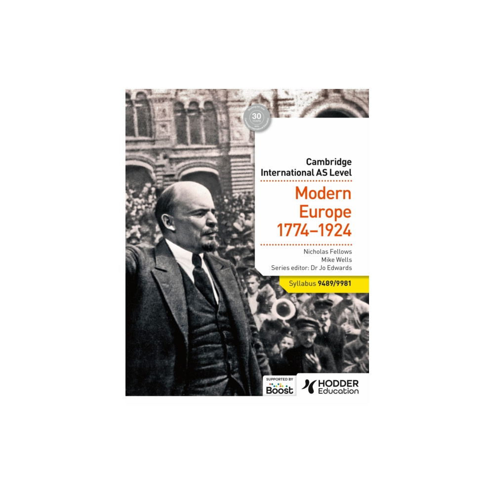 Produktbild för Cambridge International AS Level History: Modern Europe 1774-1924 (häftad, eng)