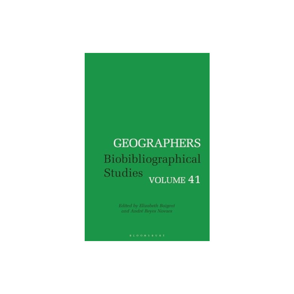Produktbild för Geographers (inbunden, eng)