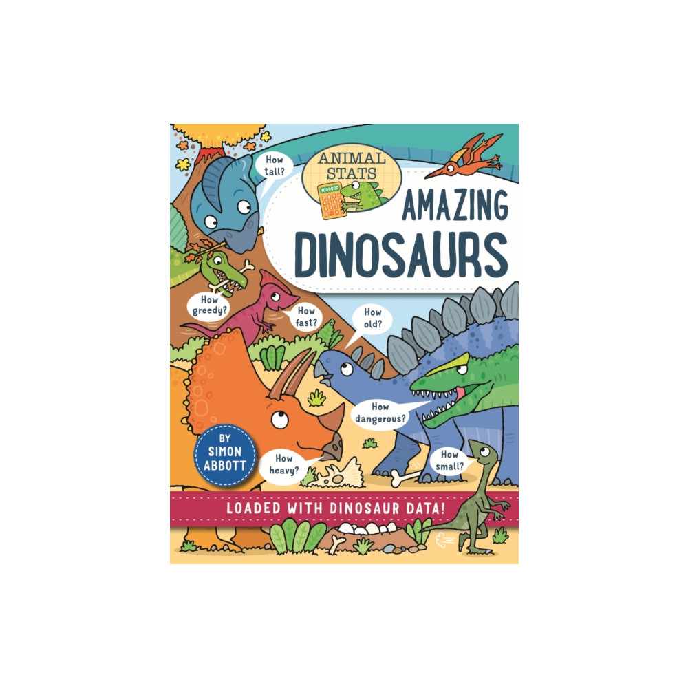 Produktbild för Animal Stats: Dinosaurs (häftad, eng)