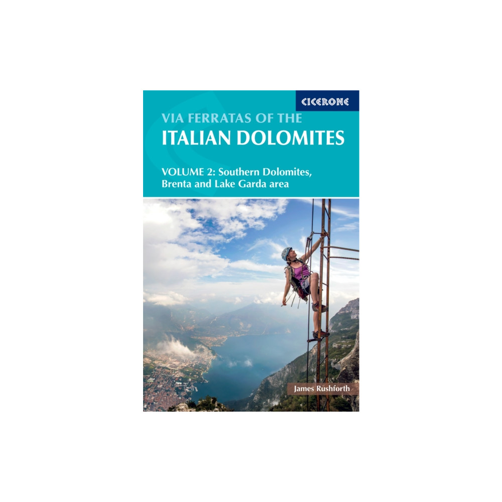 Produktbild för Via Ferratas of the Italian Dolomites Volume 2 (häftad, eng)