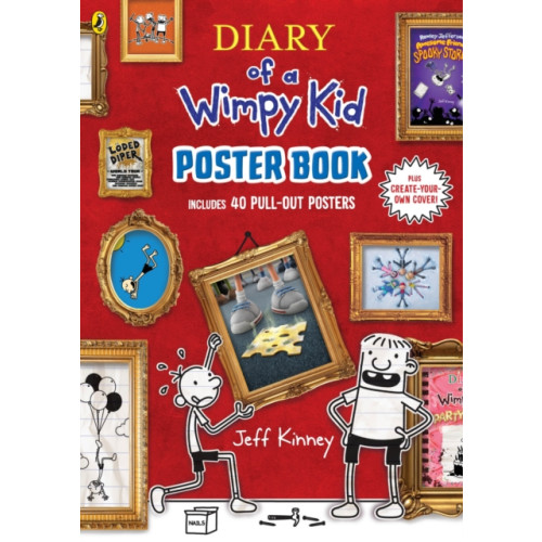 Penguin Random House Children's UK Diary of a Wimpy Kid Poster Book (Includes 40 Pull-Out Posters) (häftad, eng)
