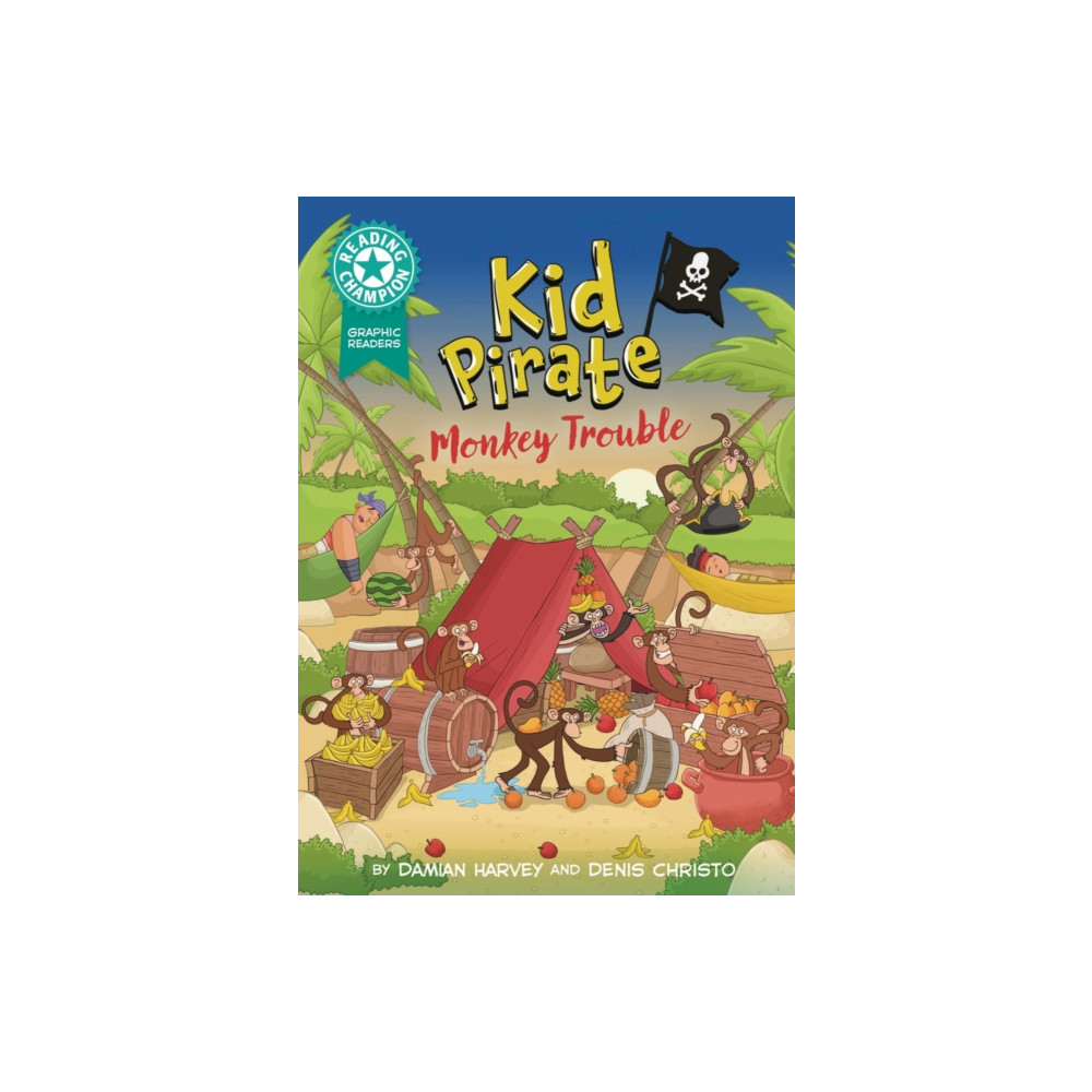Produktbild för Reading Champion: Graphics: Kid Pirate: Monkey Trouble (inbunden, eng)