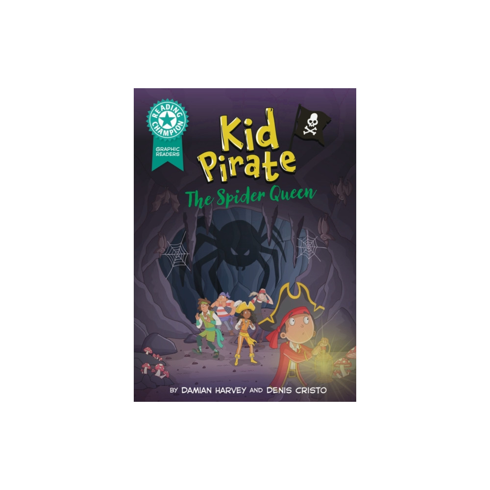 Produktbild för Reading Champion: Graphics: Kid Pirate: The Spider Queen (inbunden, eng)
