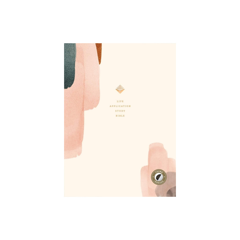 Produktbild för NLT Life Application Study Bible, Third Edition (Hardcover Cloth, Soft Pink, Indexed, Red Letter) (inbunden, eng)