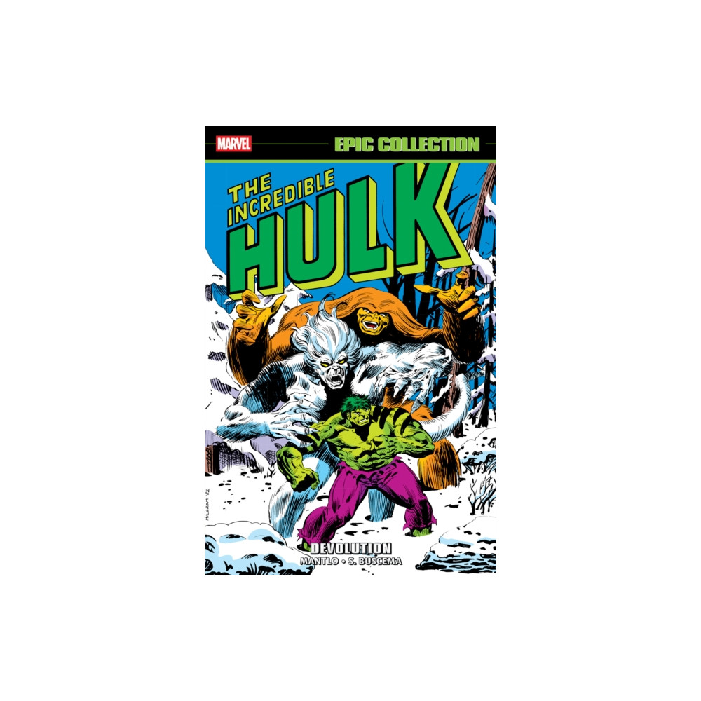 Produktbild för Incredible Hulk Epic Collection: Devolution (häftad, eng)