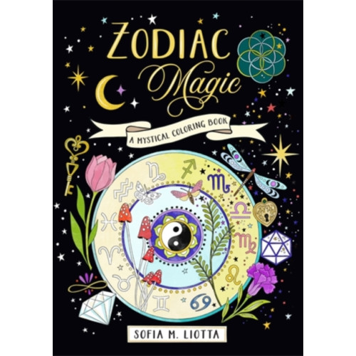 David & Charles A Mystical Coloring Book: Zodiac Magic (häftad, eng)