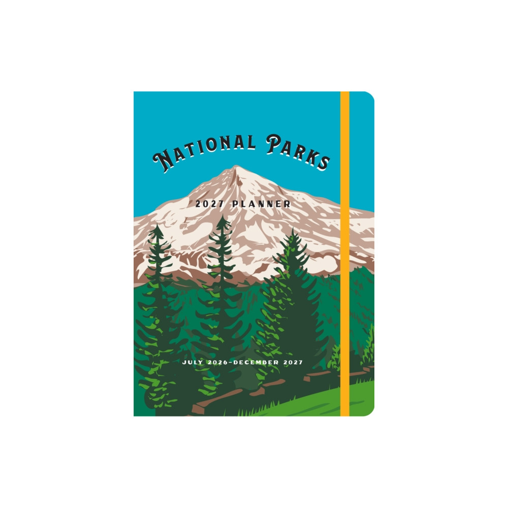 Produktbild för National Parks 2027 Weekly Planner (inbunden, eng)